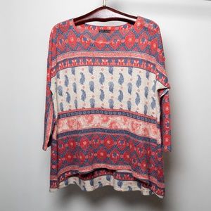 Nally & Millie Oversized Knit Top